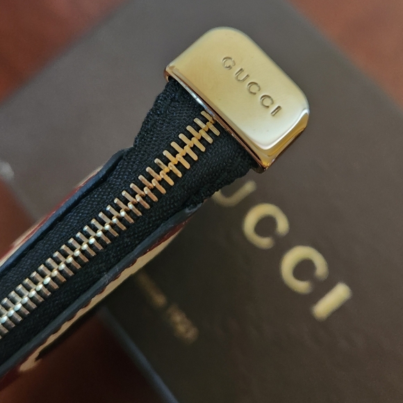 Gucci Leopard Print Betty Card Holder Wallet Keychain - Picture 5 of 9